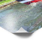 NARROWBOATS FOTO AFDRUK (Hoek)