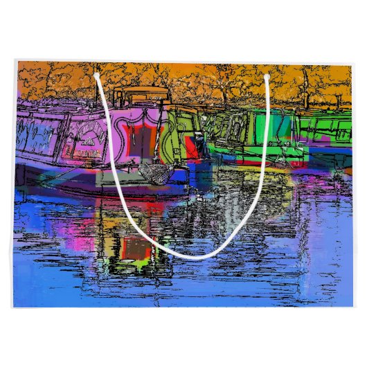 NARROWBOATS GROOT CADEAUZAKJE (Achterkant)