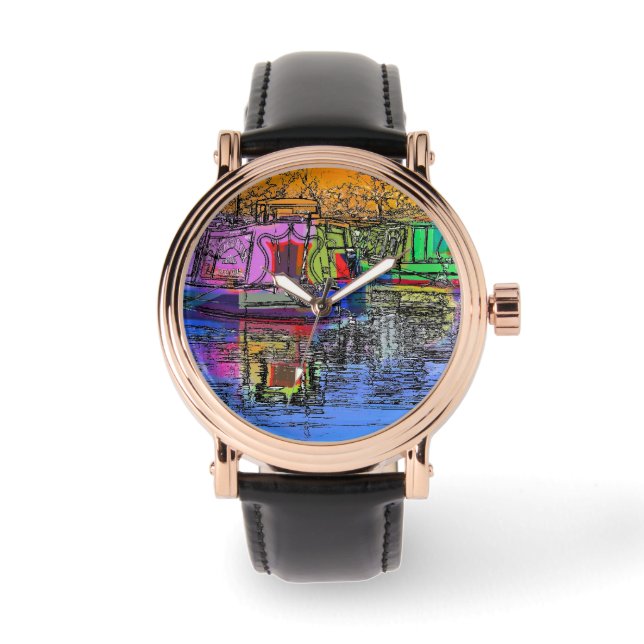 NARROWBOATS HORLOGE (Voorkant)