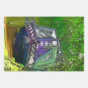 NARROWBOATS INPAKPAPIER VEL