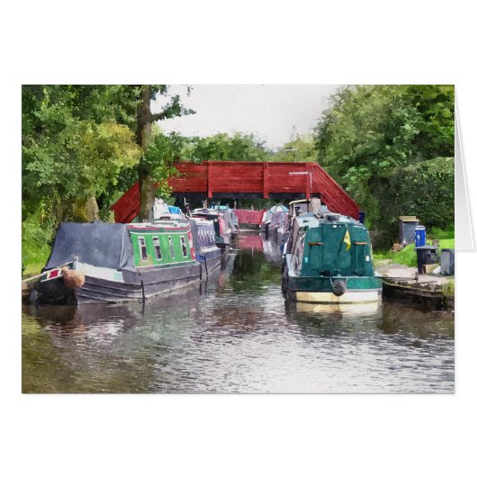 NARROWBOATS KAART (Voorkant Horizontaal)