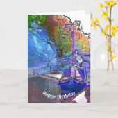 NARROWBOATS KAART (Gele Bloem)