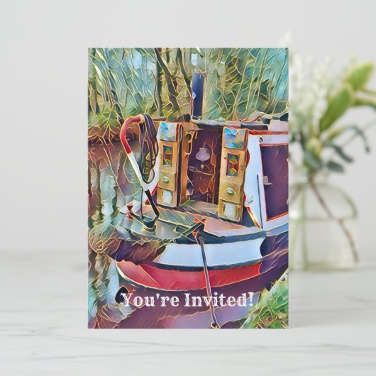 NARROWBOATS KAART (Staand voorkant)