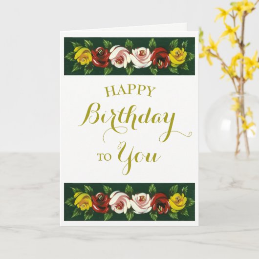 NARROWBOATS KAART (Gele Bloem)