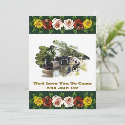 NARROWBOATS KAART (Staand voorkant)