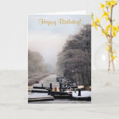 NARROWBOATS KAART (Gele Bloem)