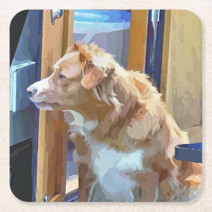 NARROWBOATS KARTONNEN ONDERZETTERS