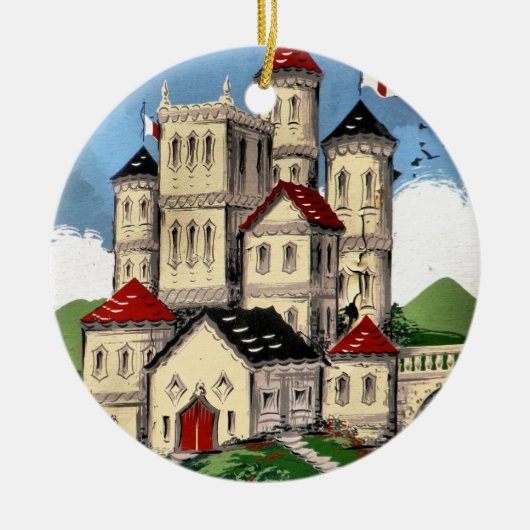 NARROWBOATS KERAMISCH ORNAMENT (Voorkant)