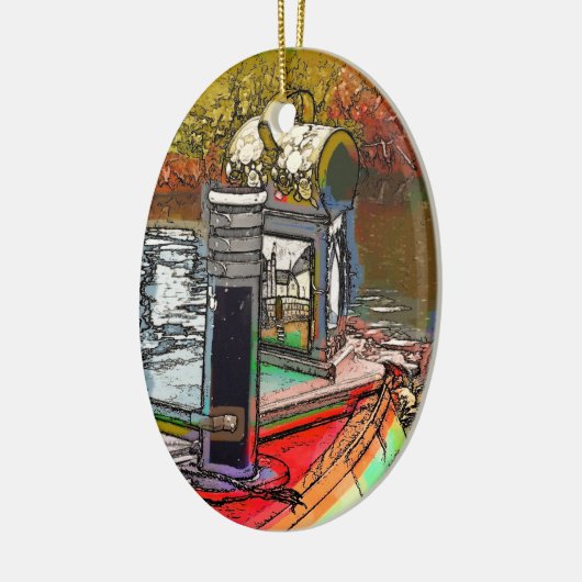 NARROWBOATS KERAMISCH ORNAMENT (Links)