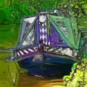 NARROWBOATS KERAMISCH ORNAMENT