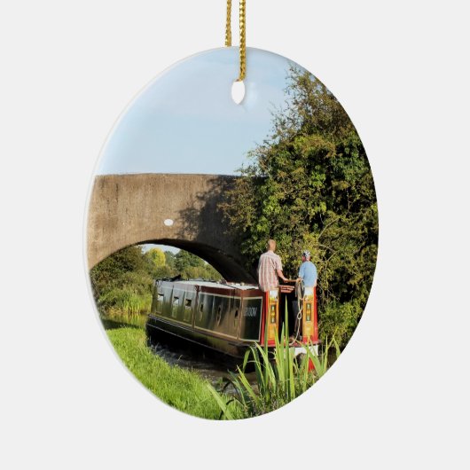 NARROWBOATS KERAMISCH ORNAMENT (Rechts)