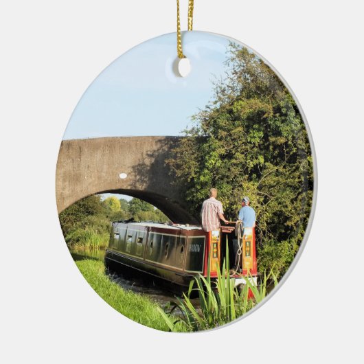NARROWBOATS KERAMISCH ORNAMENT (Links)