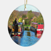 NARROWBOATS KERAMISCH ORNAMENT (Links)