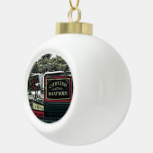 NARROWBOATS KERAMISCHE BAL ORNAMENT (Rechts)