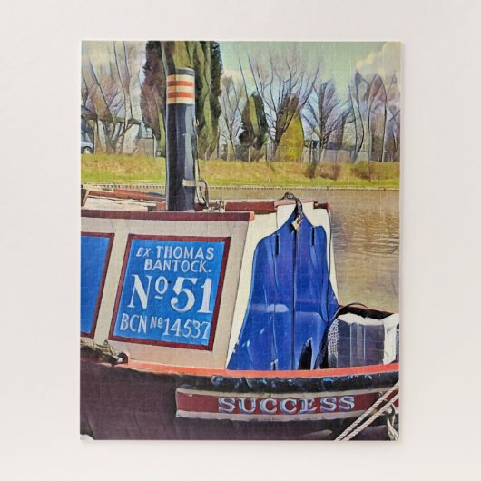 NARROWBOATS LEGPUZZEL (Verticaal)