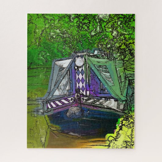 NARROWBOATS LEGPUZZEL (Verticaal)