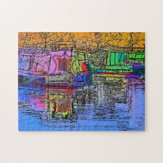 NARROWBOATS LEGPUZZEL (Horizontaal)