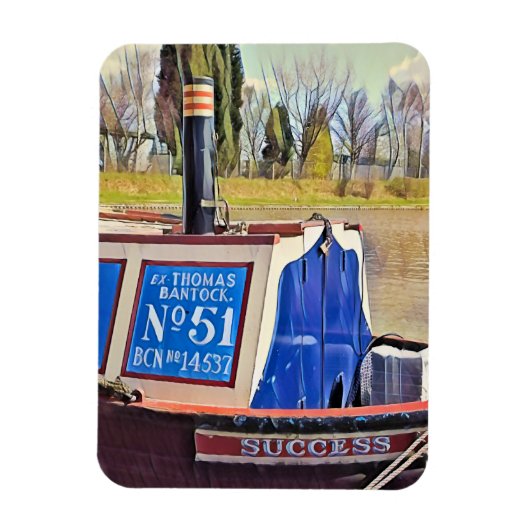 NARROWBOATS MAGNEET (Verticaal)