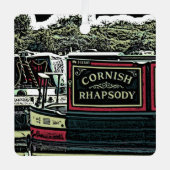 NARROWBOATS METALEN ORNAMENT (Voorkant)