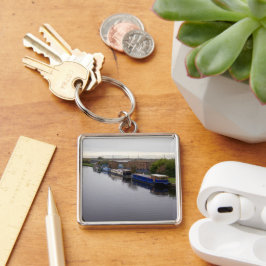 Narrowboats on the Knottingley and Goole Canal Sleutelhanger