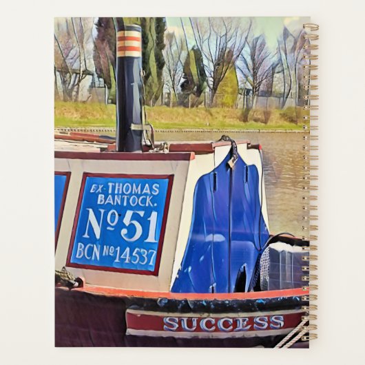 NARROWBOATS PLANNER (Achterkant)