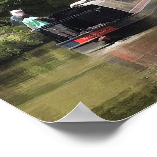 NARROWBOATS POSTER (Hoek)