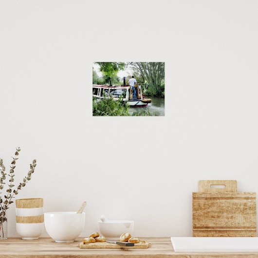 NARROWBOATS POSTER (Keuken)