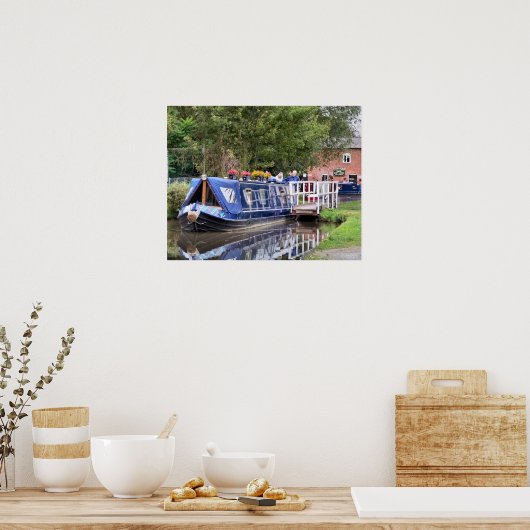 NARROWBOATS POSTER (Keuken)