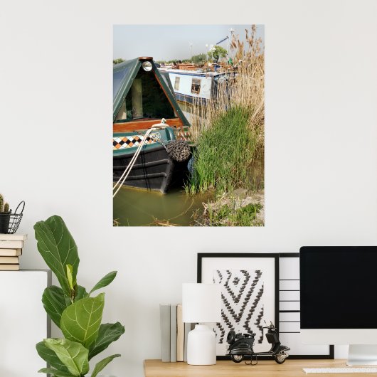 NARROWBOATS POSTER (Thuiskantoor)