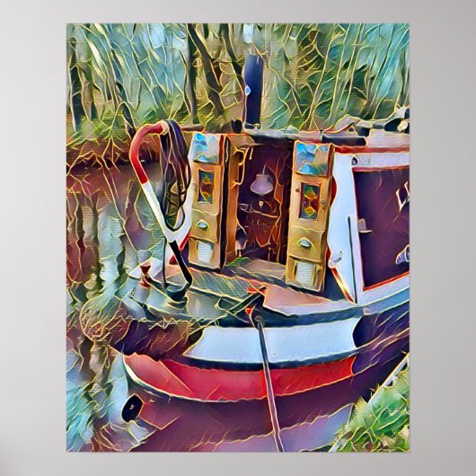 NARROWBOATS POSTER (Voorkant)