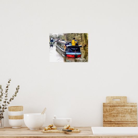 NARROWBOATS POSTER (Keuken)