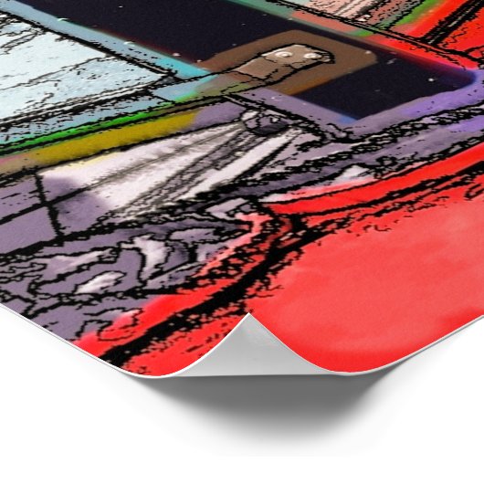 NARROWBOATS POSTER (Hoek)