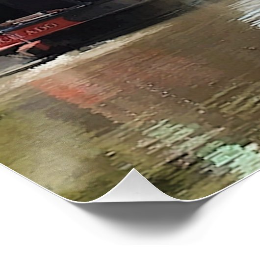 NARROWBOATS POSTER (Hoek)