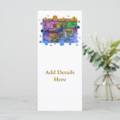 NARROWBOATS RACK CARDS (Staand voorkant)
