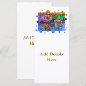 NARROWBOATS RACK CARDS (Voorkant / Achterkant)