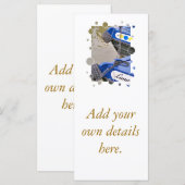 NARROWBOATS RACK CARDS (Voorkant / Achterkant)
