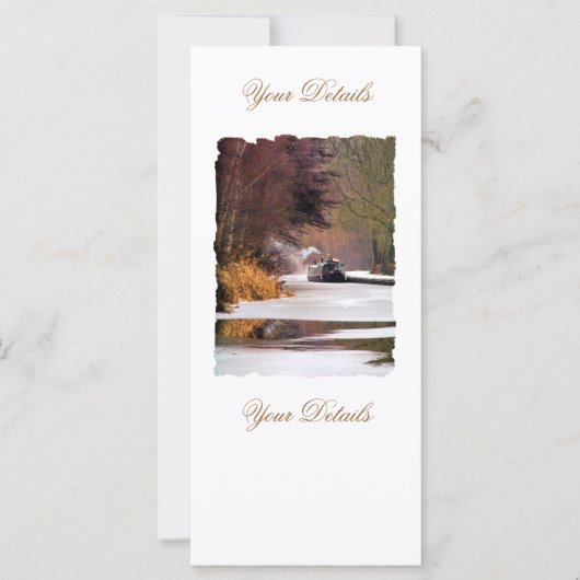 NARROWBOATS RACK CARDS (Voorkant)