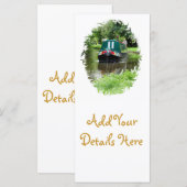 NARROWBOATS RACK CARDS (Voorkant / Achterkant)