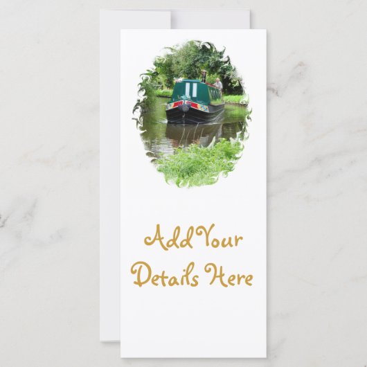NARROWBOATS RACK CARDS (Voorkant)