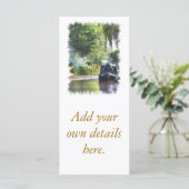 NARROWBOATS RACK CARDS (Staand voorkant)