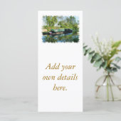 NARROWBOATS RACK CARDS (Staand voorkant)