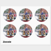 NARROWBOATS RONDE STICKER (Vel)