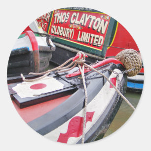 NARROWBOATS RONDE STICKER