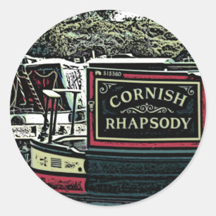 NARROWBOATS RONDE STICKER