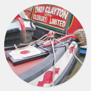 NARROWBOATS RONDE STICKER