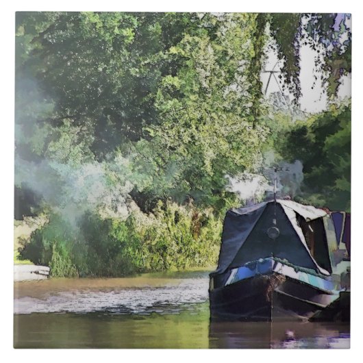 NARROWBOATS TEGELTJE (Voorkant)