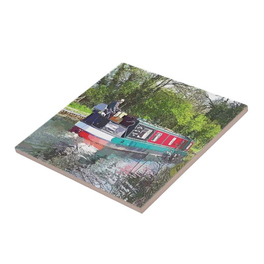 NARROWBOATS TEGELTJE (Zijkant)