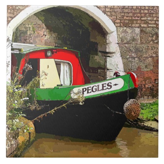 NARROWBOATS TEGELTJE (Voorkant)