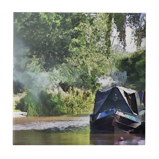 NARROWBOATS TEGELTJE (Voorkant)