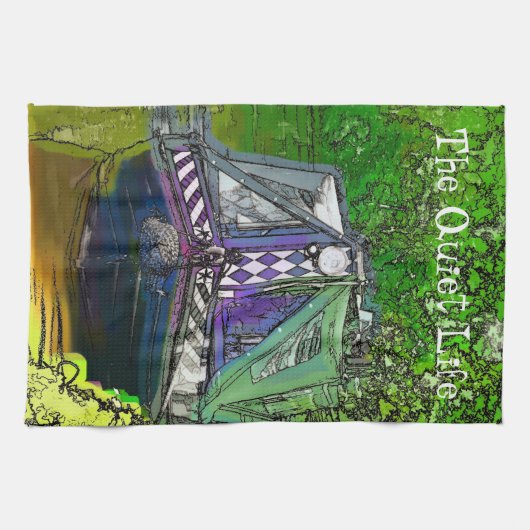 NARROWBOATS THEEDOEK (Horizontaal)